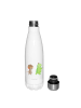 Mr. & Mrs. Panda Getränkeflasche Schildkröte Maus ohne Spruch in Weiß