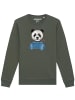 wat? Apparel Sweatshirt Panda in Khaki