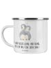 Mr. & Mrs. Panda Emaille Becher 45. Hochzeitstag Messinghochzeit... in Transparent