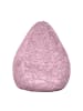 Lumaland Luxury Fluffy Sitzsack Webplüsch Beanbag - 120L Pastel Pink