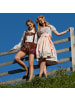 tectake Midi-Dirndl Erding Modell 2 in türkis/rosa