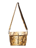 NAEMI Damen Schultertaschen in Gold