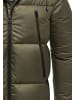 Humy Winterjacke mit Kapuze in Olive