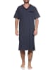 NORMANN Kurzarm Nachthemd - 80229 in navy