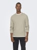 ONLY & SONS Strickpullover in Silver Lining