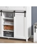 SoBuy Schuhschrank in Reinweiß - (W) 40 x (H) 87 x (L) 100 cm