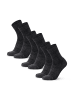 DANISH ENDURANCE Socken Light Hiking Crew in dark grey