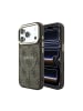 Guess Guess Embossed 4G Classic kompatibel mit iPhone 17 Pro und 18 in Braun