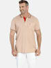 Charles Colby Poloshirt EARL IVOR in beige melange