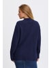 Pulz Strickpullover PZASTRA Regular fit in Dark Sapphire Melange