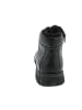 WALDLÄUFER H-Lino Schnürstiefelette Schwarz