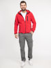 Rock Creek Fleecejacke in Rot