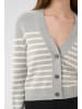 InWear Strickjacke WallisIW Classic fit in Granite Melange Stripe