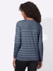 WITT WEIDEN Shirt in rauchblau-ecru