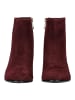 Marco Tozzi Stiefelette in Dunkelrot