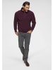 Man's World Fleecepullover in burgund