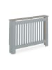 relaxdays Heizkörperverkleidung in Grau - (B)112 x (H)83 x (T)19 cm
