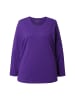 Ulla Popken Shirt in tiefes violett