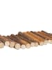 relaxdays Hängebrücke Nager in Natur - (B)10 x (T)55 cm