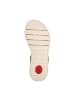 Tamaris Bequeme Keilabsatz-Sandalen aus Leder Braun