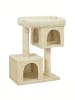 Feandrea Katzenbaum Clawfy in Beige - (B)40 x (H)84 x (T)60 cm