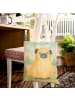 Mr. & Mrs. Panda Shopping Bag Mops Design ohne Spruch in Weiß