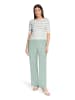 Betty Barclay Ringelshirt mit U-Boot-Ausschnitt in Cream/Mint