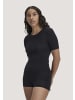 Hessnatur Hessnatur T-Shirt PURE FUNCTION aus Bio-Merinowolle mit Seide in schwarz