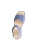 Gabor Sandalen/Sandaletten in blau