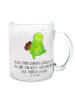 Mr. & Mrs. Panda Bedruckte Tasse Schildkröte Pfeifen mit Spruch in Transparent