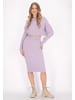 DreiMaster Vintage Damen Rock in Lavendel melange