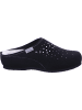 Tofee Pantoffel in schwarz