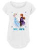 F4NT4STIC Long Cut T-Shirt Disney Frozen 2 Elsa And Anna Seek The Truth in weiß