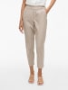 Vila High Waist Hose in Natural Melange