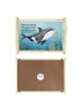 Mr. & Mrs. Panda bett tablett Orca Design mit Spruch in Weiß