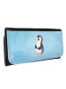 Mr. & Mrs. Panda Wallet Pinguin Diät ohne Spruch in Eisblau