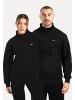 SMILODOX Unisex Half Zip Sweatshirt Jago in Schwarz