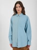 Norr Hemd Drama in Light blue denim