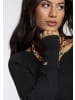 Bruno Banani Strickpullover in schwarz