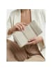 Lazarotti Bologna Leather XL Geldbörse mit Zip-Around Fach Leder 14 cm in cream