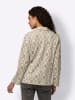 Heine Jersey-Blazer in sand-dunkeltaupe-bedruckt