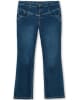 sheego Stretch-Jeans in dark blue denim