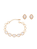 faina Women Jewelry Set in gold