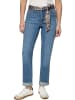Zero  Jeans mit Leo-Gürtel Style Orlando 28 Inch in Middle Blue Denim
