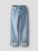 name it Jeans NKFROSE STRAIGHT FOLD JEANS 4224-AZ in light blue denim