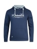 SCHIETWETTER Hoodie "Küstenkind" in navy-weiß