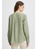 Oxmo Langarmbluse OXAnja in Grün