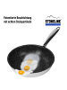 Stoneline PROFESSIONAL Edelstahl Pfanne 20 cm in Silber