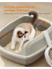 Feandrea Katzentoilette Boxal in Beige - (B)56 x (H)23.5 x (T)42 cm