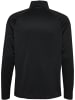 Hummel Trainingsjacke "Core 2.0 Half Zip" in Schwarz